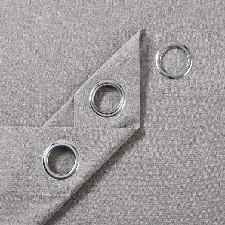 Eyelet Blackout Curtains Drapes - Thermal Insulated Light Blocking