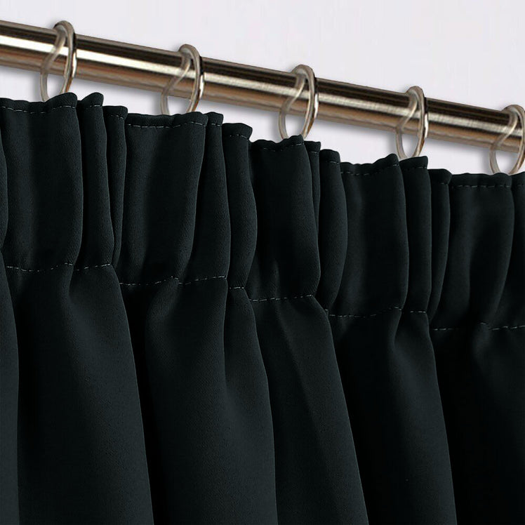 Pencil Pleat Blackout Curtains