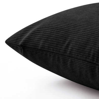 Cushion Covers Velvet Striped Soft Corduroy