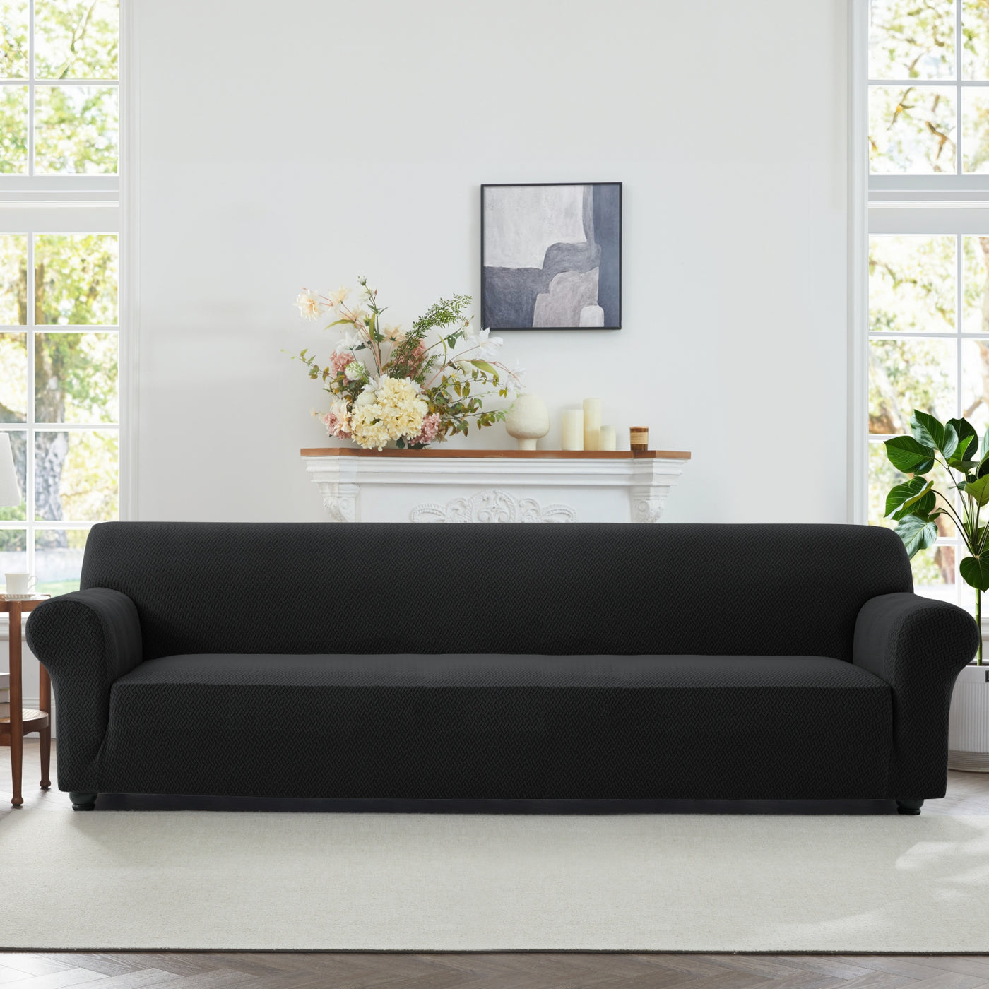 Fitted Stretch Sofa Covers | Protective Settee Slipcover