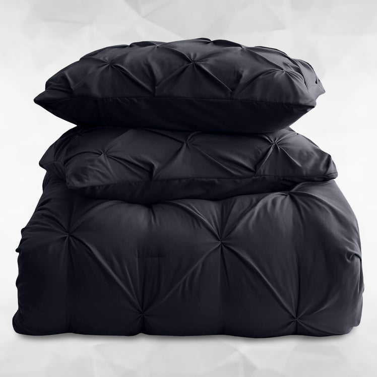 Pintuck Duvet Cover & Pillowcase Set