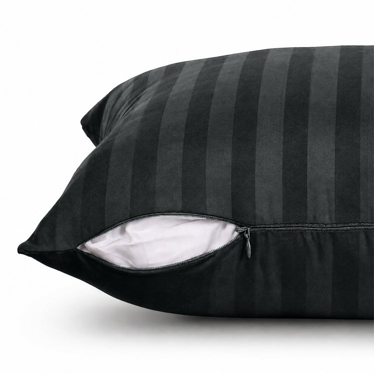 Stripe Decorative Sofa Cushion Covers Pair