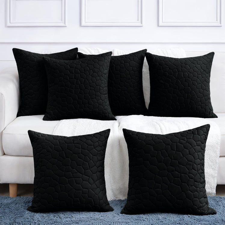 Pebble Embossed Velvet Cushion Covers