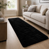 Black Shaggy Rug Large Soft Fluffy Shag Pile