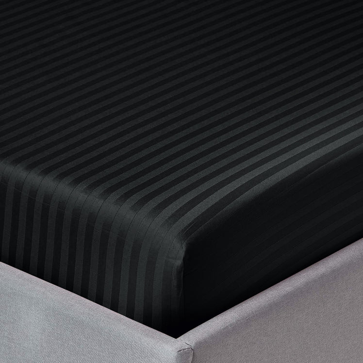 40CM Deep Pockets Fitted Sheets Stripe