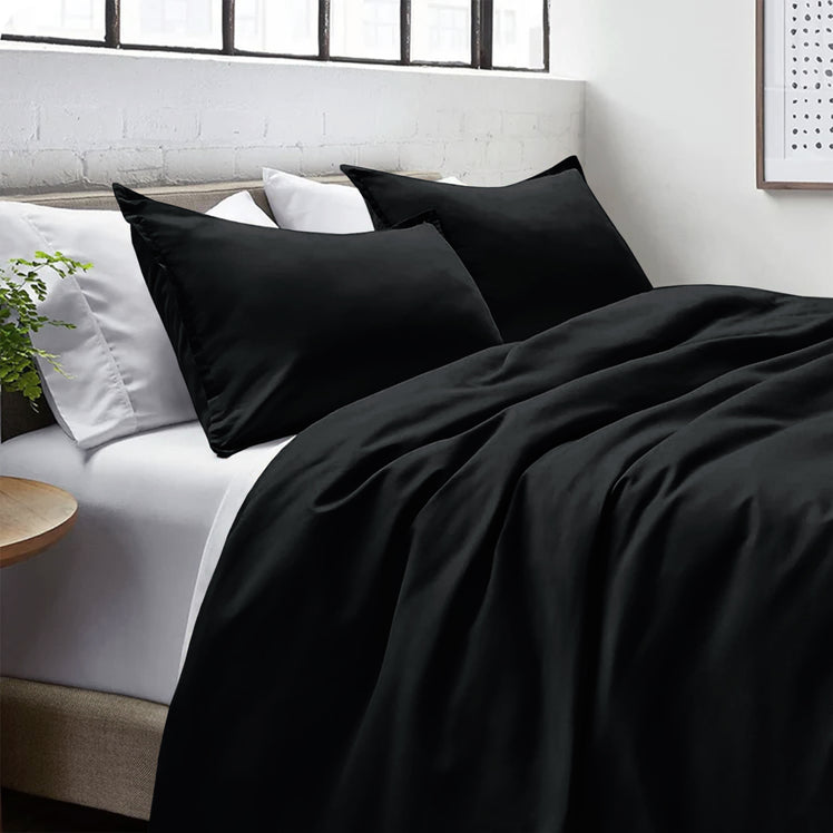 Plain Duvet Covers Set