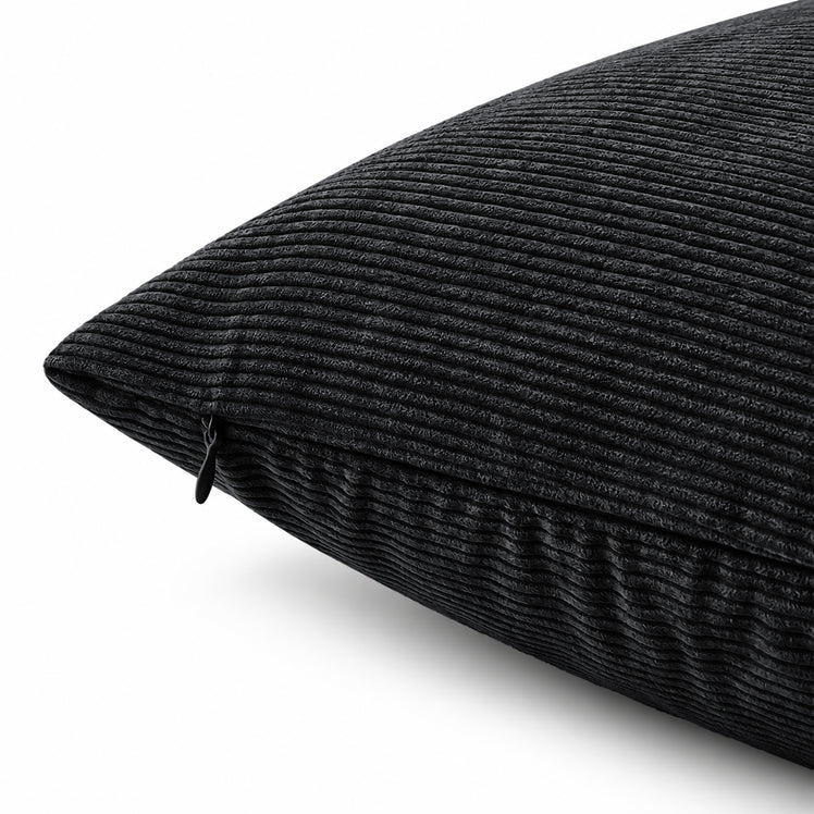 4 Pack Velvet Striped Corduroy Cushion Covers