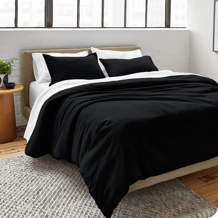 Plain Duvet Covers Set