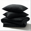 4 Piece Stripe Bedding Set - Duvet Cover, Fitted Sheet & Pillowcases