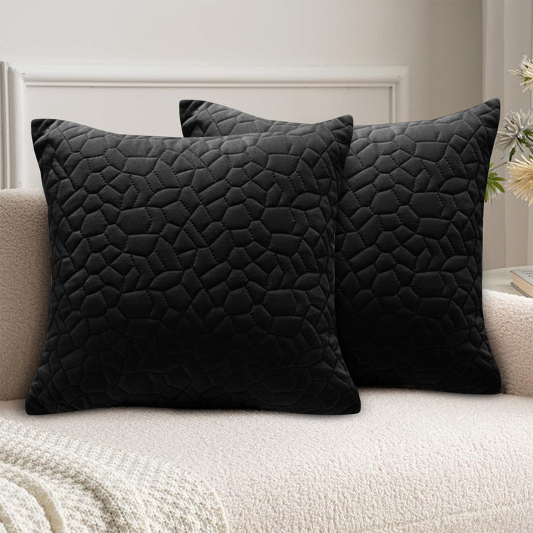 Pebble Embossed Velvet Cushion Covers