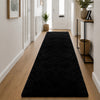 Black Shaggy Rug Large Soft Fluffy Shag Pile