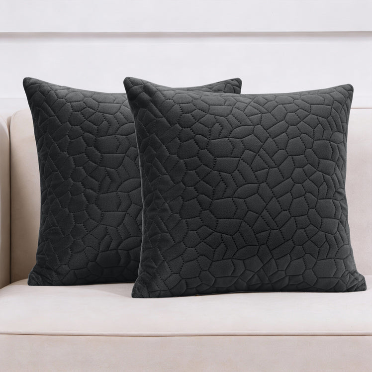 Pebble Embossed Velvet Cushion Covers