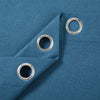 Heavy Thermal Blackout Linen Curtains For Bedroom