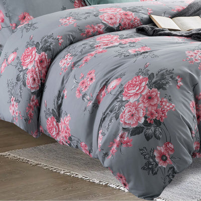 4PC Printed Duvet Cover Complete Set