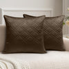 Diamond Embossed Velvet Cushion Covers