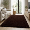 Brown Shaggy Rug Large Fluffy Shag Pile