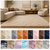 Fluffy Rug Carpet - Plain & Tie-Dye Shag Pile