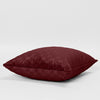 Check Embossed Velvet Cushion Cover