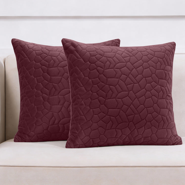 Pebble Embossed Velvet Cushion Covers