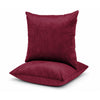 4 Pack Velvet Striped Corduroy Cushion Covers