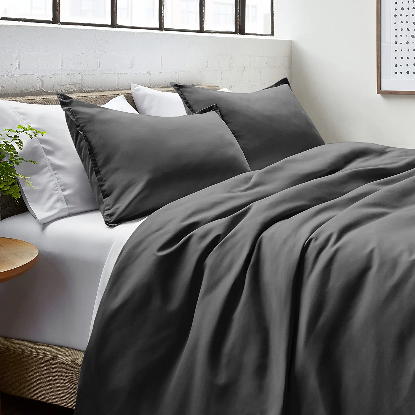 Charcoal Duvet Cover Set