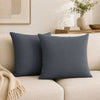 Plain Decorative Sofa Cushion Covers Pair