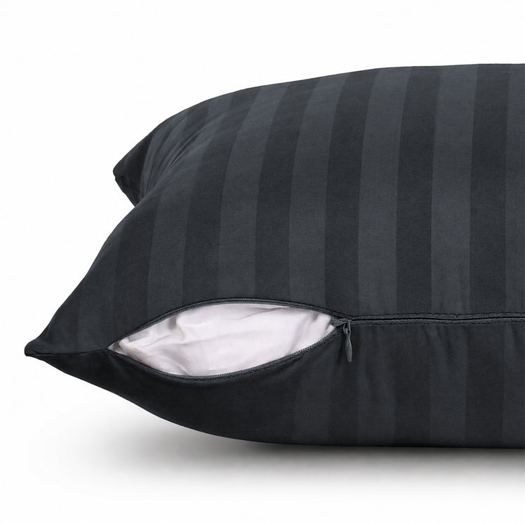 Stripe Decorative Sofa Cushion Covers Pair