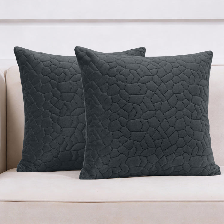 Pebble Embossed Velvet Cushion Covers