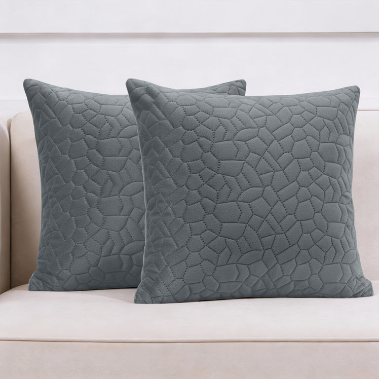 Pebble Embossed Velvet Cushion Covers