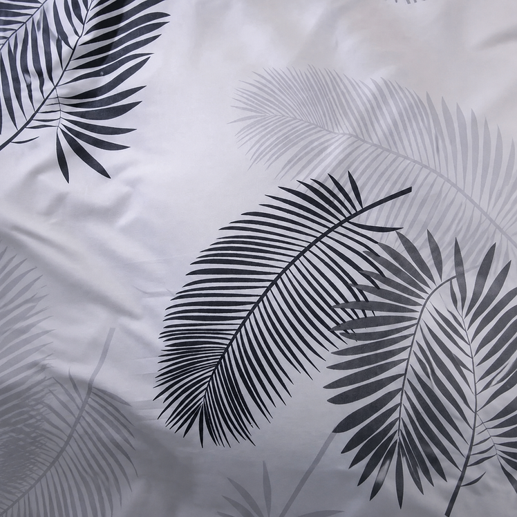 Printed Duvet Cover Palm Leaf Design