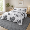 Printed Duvet Cover Palm Leaf Design
