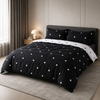 Black & White Duvet Cover Polka Dot Printed