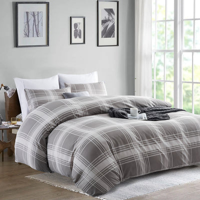 4PC Printed Duvet Cover Complete Set