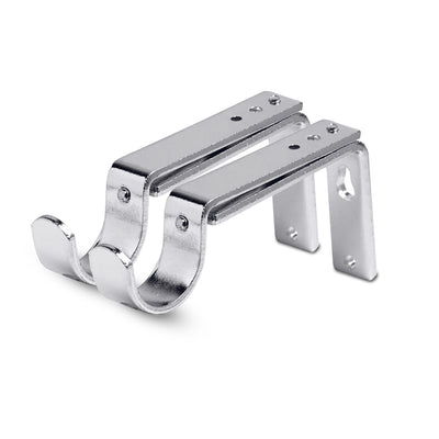 Adjustable Curtain Pole Decorative Square Finials