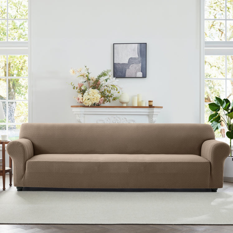 Fitted Stretch Sofa Covers | Protective Settee Slipcover