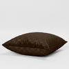 Check Embossed Velvet Cushion Cover