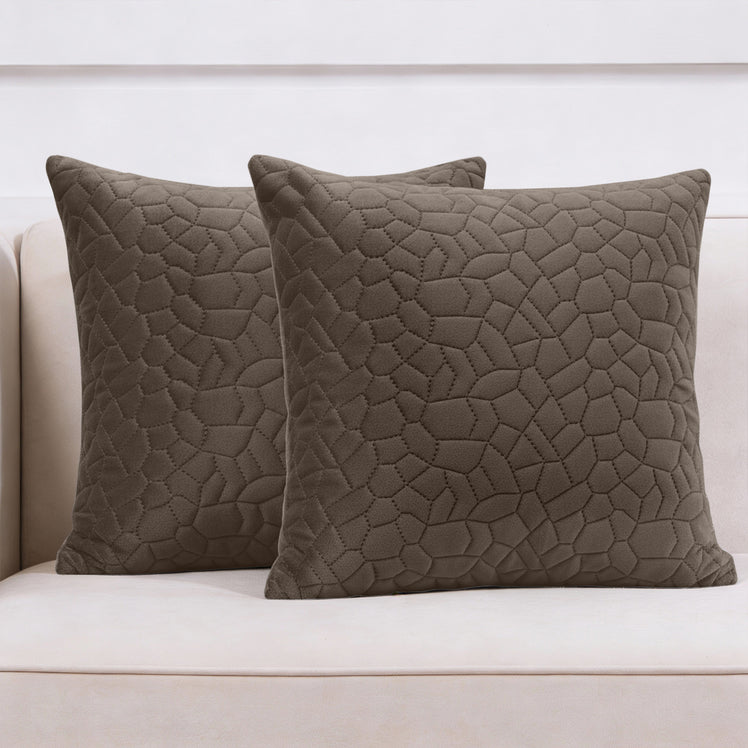 Pebble Embossed Velvet Cushion Covers