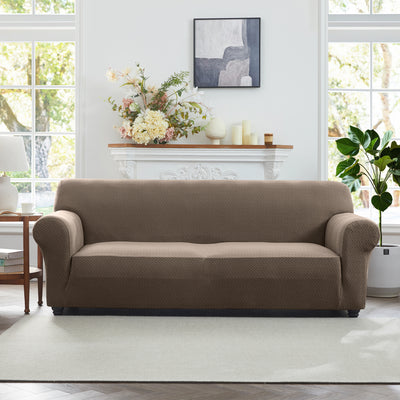 Fitted Stretch Sofa Covers | Protective Settee Slipcover