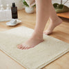 Cream Chenille Bath Mat