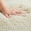 Cream Chenille Bath Mat