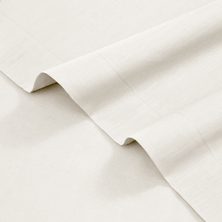 Flat Sheet Egyptian Cotton Bedsheet Cream