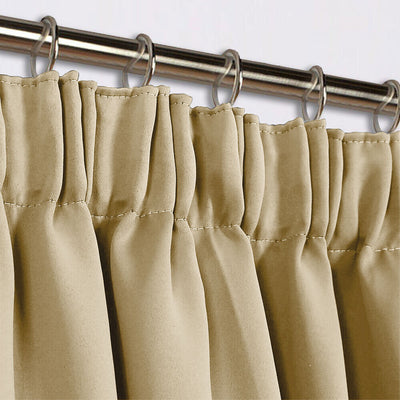 Pencil Pleat Blackout Curtains