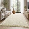 Cream Shaggy Rug Large Soft Fluffy Shag Pile