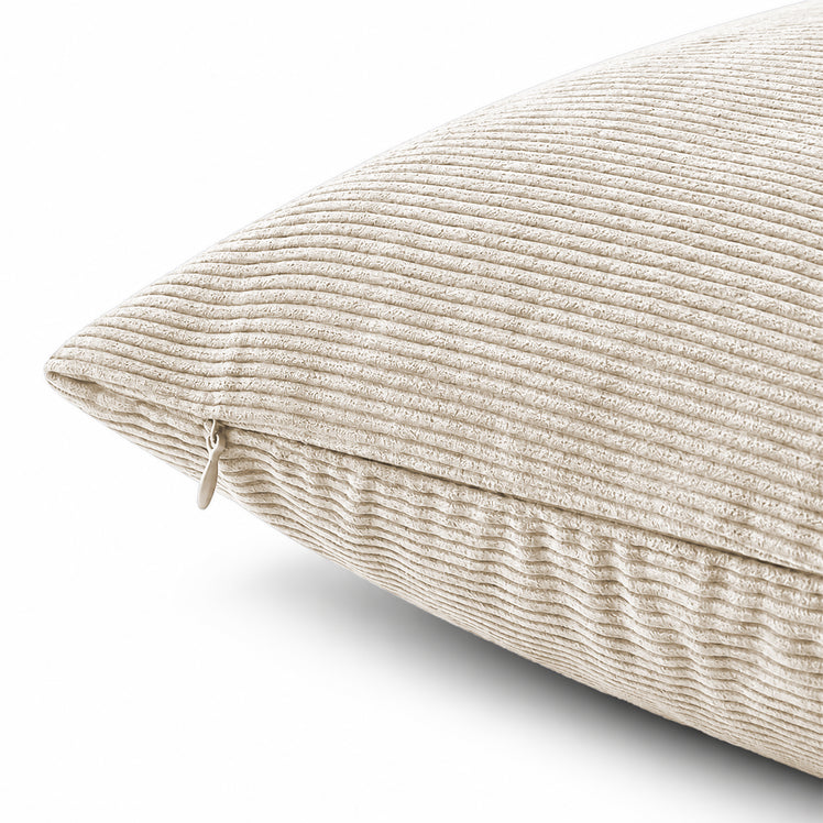 4 Pack Velvet Striped Corduroy Cushion Covers