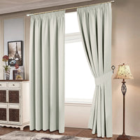 Pencil Pleat Blackout Curtains