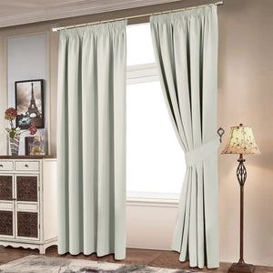 Pencil Pleat Blackout Curtains