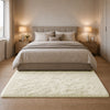 Cream Shaggy Rug Large Soft Fluffy Shag Pile