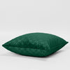 Check Embossed Velvet Cushion Cover