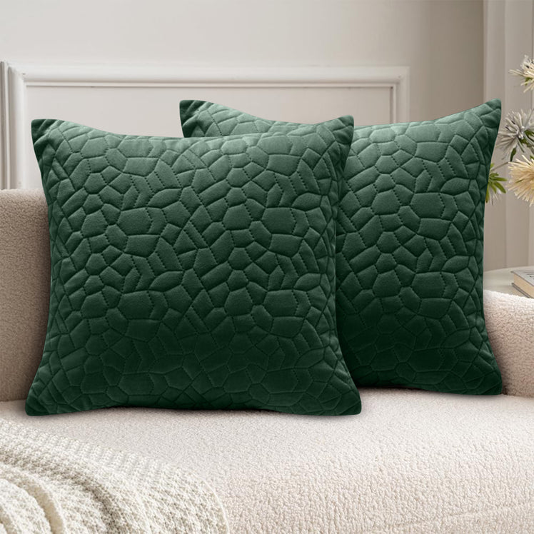 Pebble Embossed Velvet Cushion Covers