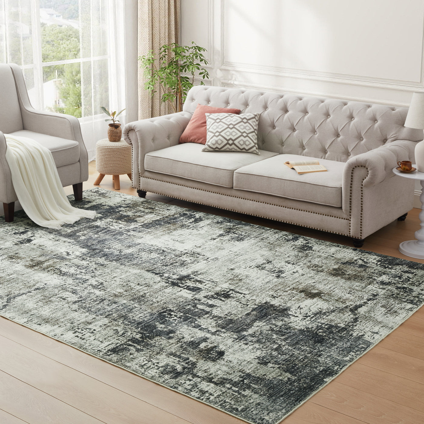Large Area Rug Traditional Living Room Runner Carpet